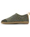 Bobux I Walk Shoe - Dusk Olive Dalmation - Organic Cotton - Perfect Slippers at Home or in Kindergarten! Slippers