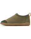 Bobux I Walk Shoe - Dusk Olive - Organic Cotton - Perfect Slippers at Home or in Kindergarten! Slippers