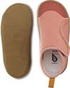Bobux I Walk Shoe - Rose - Organic Cotton - Perfect Slippers at Home or in Kindergarten! Slippers