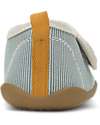 Bobux I Walk Shoe - Stlate Pencil - Organic Cotton - Perfect Slippers at Home or in Kindergarten! Slippers