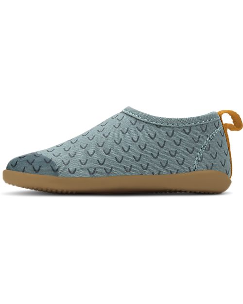 Bobux I Walk Shoe - Stlate Wings - Organic Cotton - Perfect Slippers at Home or in Kindergarten! Slippers