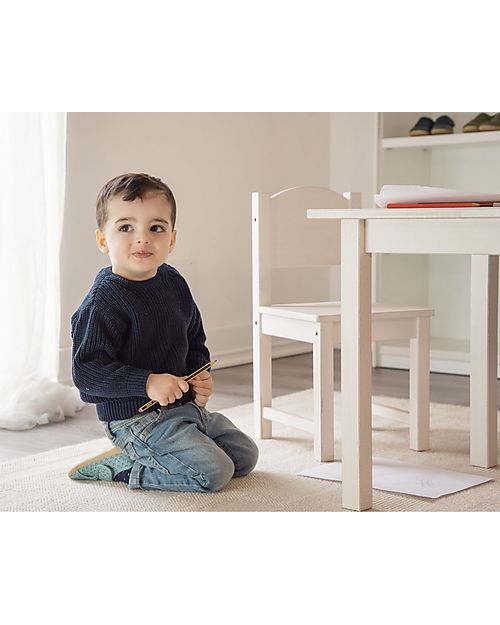 Bobux I Walk Shoe - Stlate Wings - Organic Cotton - Perfect Slippers at Home or in Kindergarten! Slippers