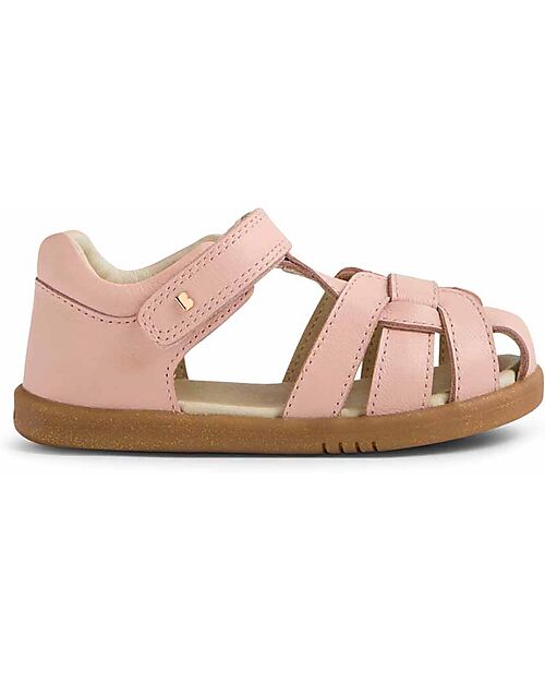 Bobux I Walk Skip Twist Sandals - Cameo Rose - Premium Leather - Advanced Walkers Sandals