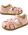 Bobux I Walk Skip Twist Sandals - Cameo Rose - Premium Leather - Advanced Walkers Sandals