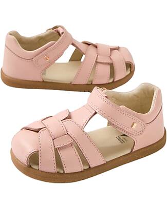 Bobux I Walk Skip Twist Sandals - Cameo Rose - Premium Leather - Advanced Walkers Sandals