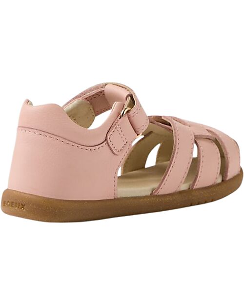 Bobux I Walk Skip Twist Sandals - Cameo Rose - Premium Leather - Advanced Walkers Shoes