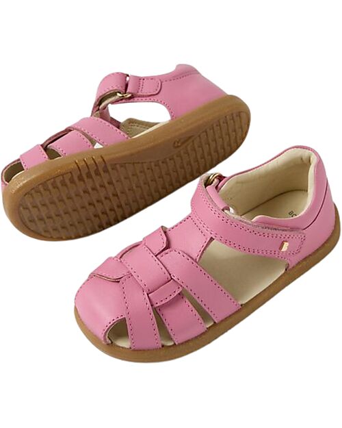 Bobux I Walk Skip Twist Sandals - Cashmere Rose - Premium Leather - Advanced Walkers Sandals
