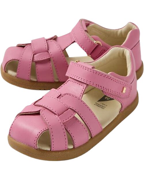 Bobux I Walk Skip Twist Sandals - Cashmere Rose - Premium Leather - Advanced Walkers Sandals