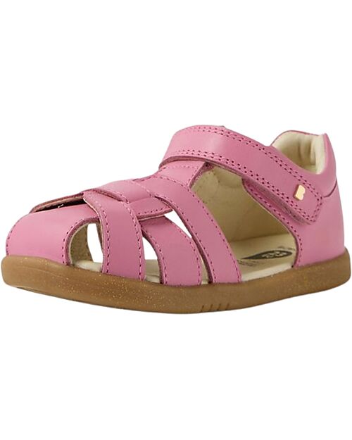 Bobux I Walk Skip Twist Sandals - Cashmere Rose - Premium Leather - Advanced Walkers Sandals