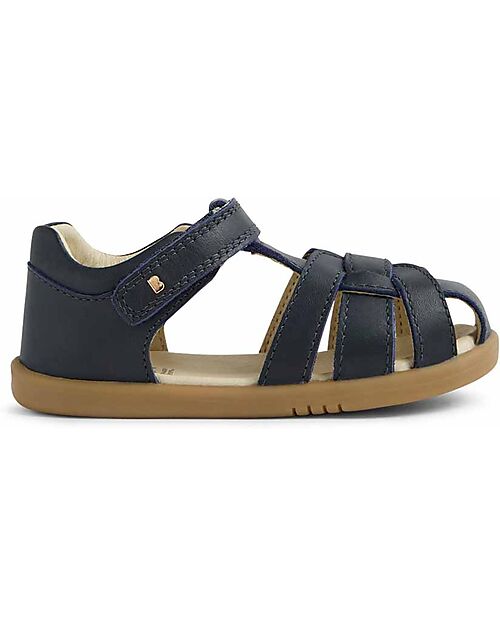 Bobux I Walk Skip Twist Sandals - Navy - Premium Leather - Advanced Walkers Sandals