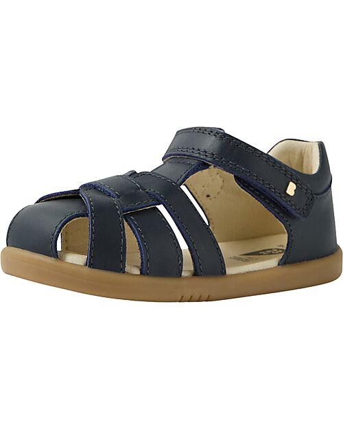 Bobux I Walk Skip Twist Sandals - Navy - Premium Leather - Advanced Walkers Sandals