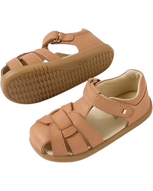 Bobux I Walk Skip Twist Sandals - Sandstorm - Premium Leather - Advanced Walkers Sandals