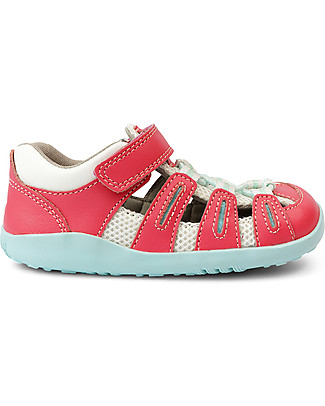 Bobux I-Walk Summit Sandal - Guava/Mist - Aktiv Sole for All Terrain! Shoes