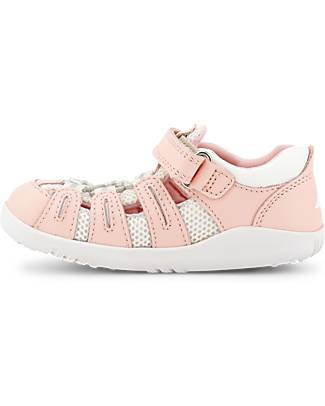 Bobux I-Walk Summit Sandal - Seashell/White - Aktiv Sole for All Terrain! Shoes