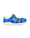 Bobux I Walk Summit Sandal - Snorkel Blue and Sunny Lime - Expert Walkers Sandals