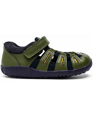 Bobux I Walk Summit Sandals - Forest and Navy - Expert Walkers Sandals