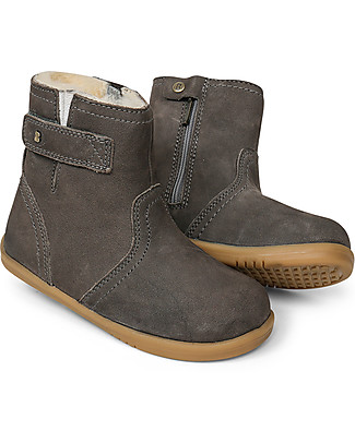 Bobux I Walk Tahoe Arctic Boot - Charcoal - Lined with Merino Shoes