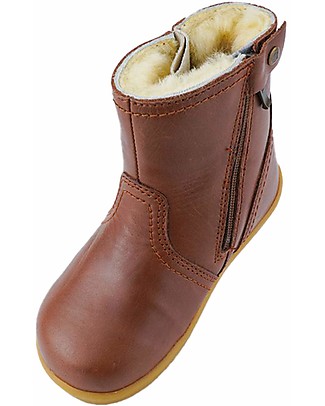 Bobux I Walk Tahoe Artic Boot - Toffee - Lined with Merino Shoes
