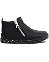 Bobux I-Walk Tasman Boot, Black - Super Cool with Double Zip! Shoes
