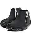 Bobux I-Walk Tasman Boot, Black - Super Cool with Double Zip! Shoes