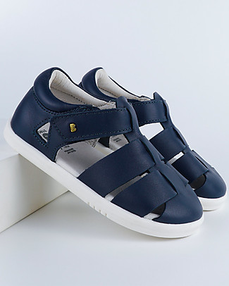 Bobux I-Walk Tidal Sandal - Navy - Waterfriendly Leather! Shoes