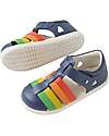 Bobux I-Walk Tidal Sandals - Vintage Indigo Multi - Super flexible sole! Sandals