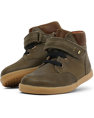 Bobux I Walk Timber Boot - Olive - Comfort and Protection for Cool Climates! Shoes
