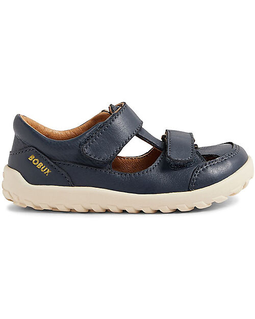 Bobux I Walk Troop Sandals - Barefoot - Alpha - Navy - Super flexible sole! Sandals