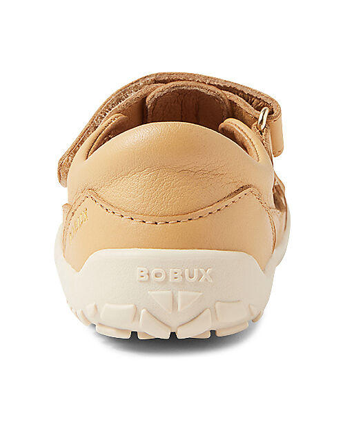 Bobux I Walk Troop Sandals - Barefoot - Alpha - Oak Buff - Super flexible sole! Sandals