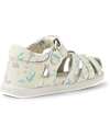 Bobux I Walk Tropicana II Sandals - White Floral - Expert Walkers Sandals