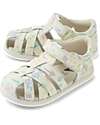 Bobux I Walk Tropicana II Sandals - White Floral - Expert Walkers Sandals