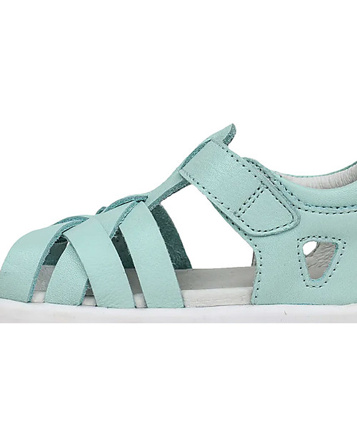 Bobux I-Walk Tropicana Sandal - Mint - Interlaced Straps and Flexible Sole! Sandals