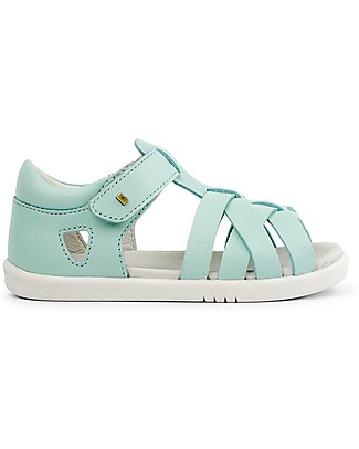 Bobux I-Walk Tropicana Sandal - Mint - Interlaced Straps and Flexible Sole! Shoes