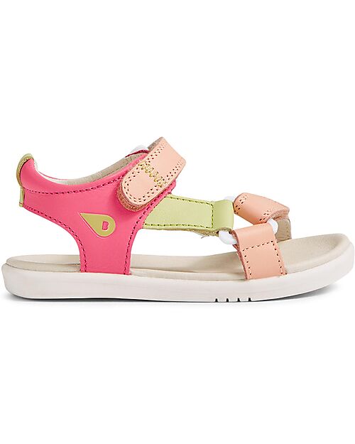 Bobux I Walk Vine Sandals - Pink Lemonade - Super flexible sole! Sandals
