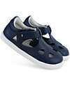 Bobux I-Walk Zap II Sandal - Navy - Flexible in Quickdry Leather Sandals
