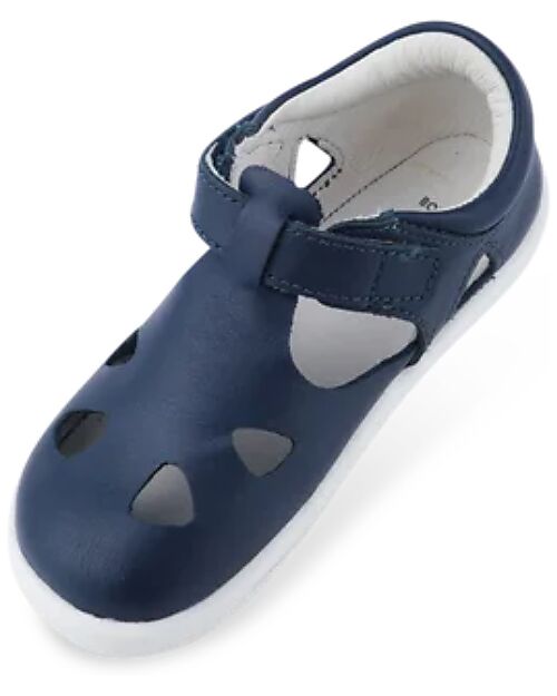 Bobux I-Walk Zap II Sandal - Navy - Flexible in Quickdry Leather Sandals