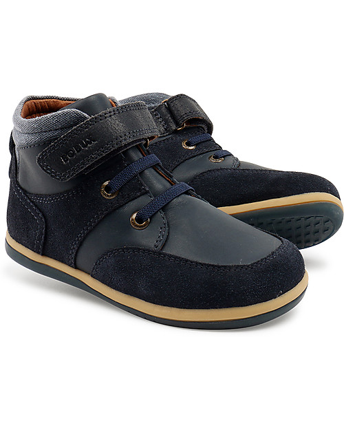 Bobux Kid Classic Stomp Boot, Navy - Super flexible sole! Shoes