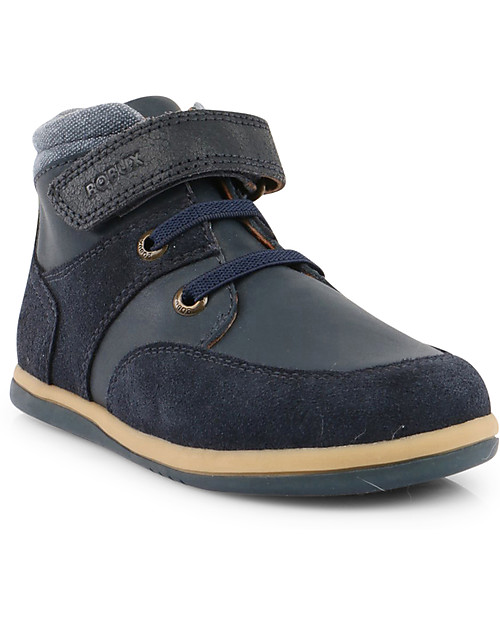 Bobux Kid Classic Stomp Boot, Navy - Super flexible sole! Shoes