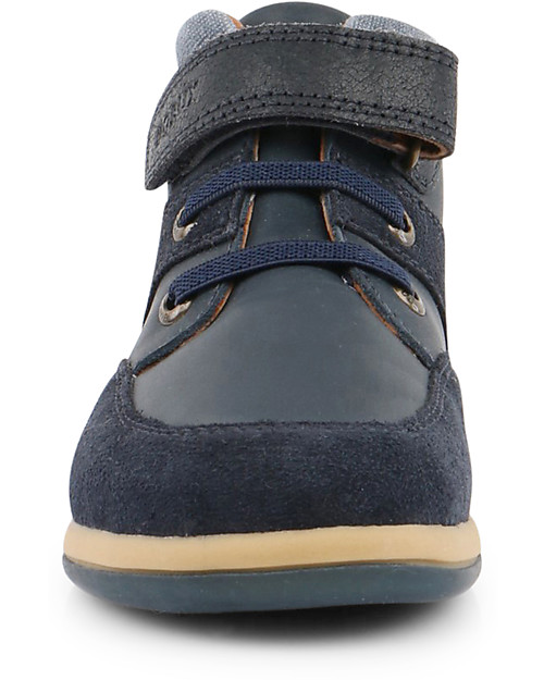 Bobux Kid Classic Stomp Boot, Navy - Super flexible sole! Shoes