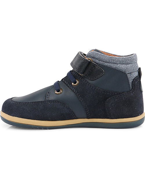 Bobux Kid Classic Stomp Boot, Navy - Super flexible sole! Shoes