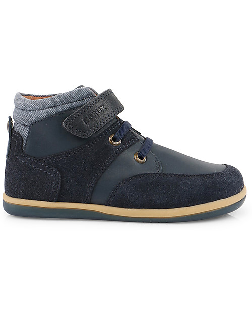 Bobux Kid Classic Stomp Boot, Navy - Super flexible sole! Shoes