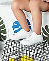 Bobux Kid Grass Court, White - Super flexible sole! Sneakers