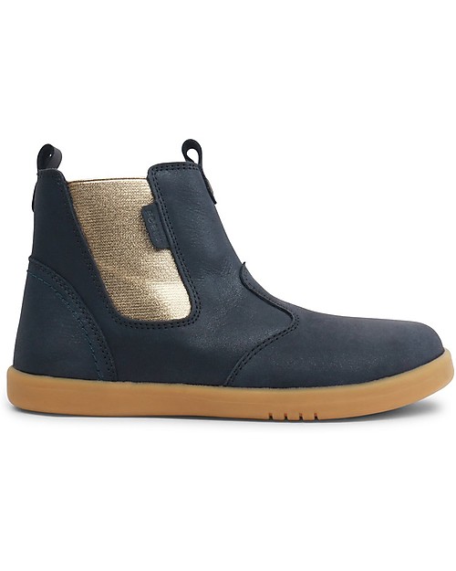 Bobux Kid Jodphur Boot, Navy/Shimmer - Comfort and Style for kids! Shoes
