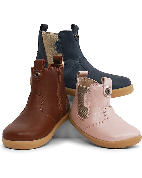 Bobux Kid Jodphur Boot, Navy/Shimmer - Comfort and Style for kids! Shoes