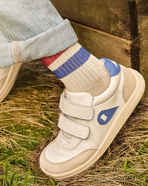 Bobux Kid Plus Champ II Shoes - Gentian Blue - Premium Leather - Advanced Walkers Shoes