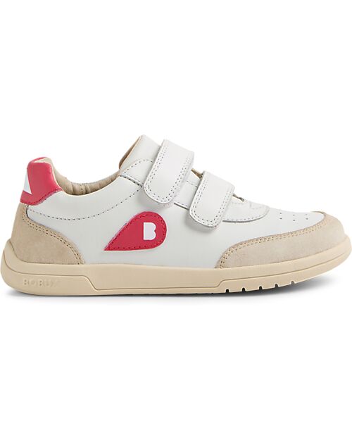 Bobux Kid Plus Champ II Shoes - Radiant Raspberry - Premium Leather - Advanced Walkers Shoes