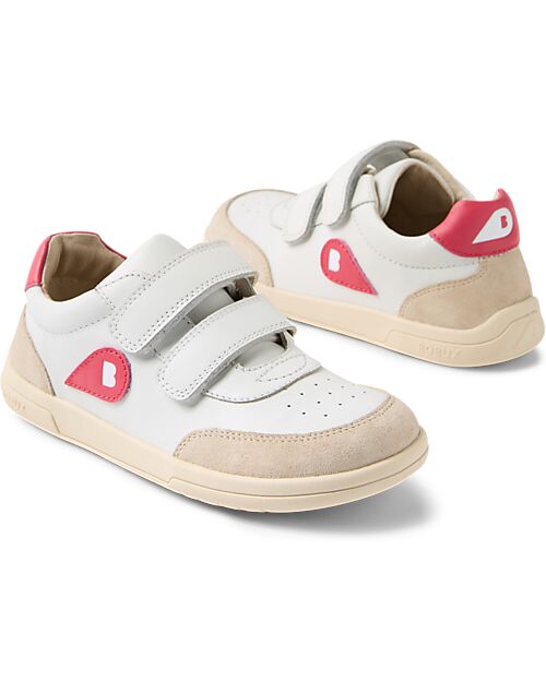 Bobux Kid Plus Champ II Shoes - Radiant Raspberry - Premium Leather - Advanced Walkers Shoes