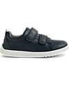 Bobux Kid Plus Grass Court II Shoes - Navy - Premium Leather - Advanced Walkers Shoes