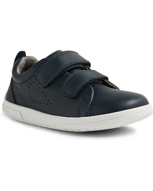 Bobux Kid Plus Grass Court II Shoes - Navy - Premium Leather - Advanced Walkers Shoes