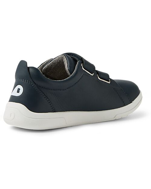 Bobux Kid Plus Grass Court II Shoes - Navy - Premium Leather - Advanced Walkers Shoes